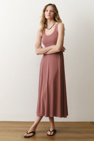 Lexi Rib Sun-In Fit & Flare Dress